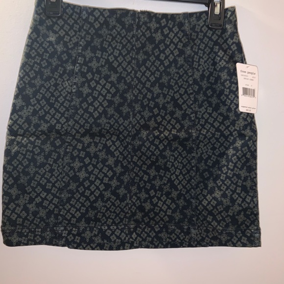 Free People Indigo Skirt - Picture 2 of 4